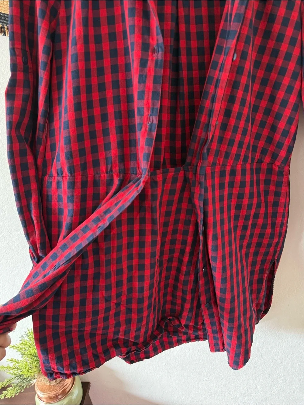 Zara buffalo plaid